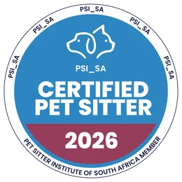 PSI SA Certified Pet Sitter 2026 emblem